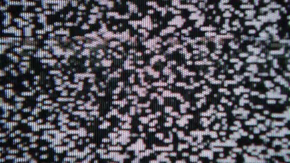 Tv Noise Analog Pixels