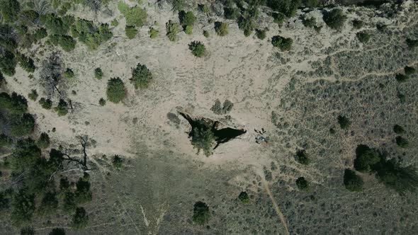 group of people found a hidden hot spring in wyoming alt