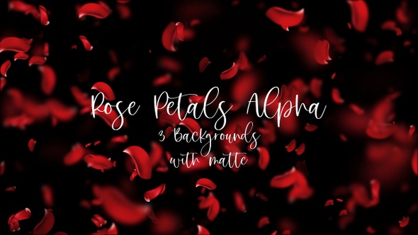 Rose Petals Alpha 