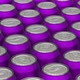 Endless Purple Aluminum 3D Soda Cans - VideoHive Item for Sale