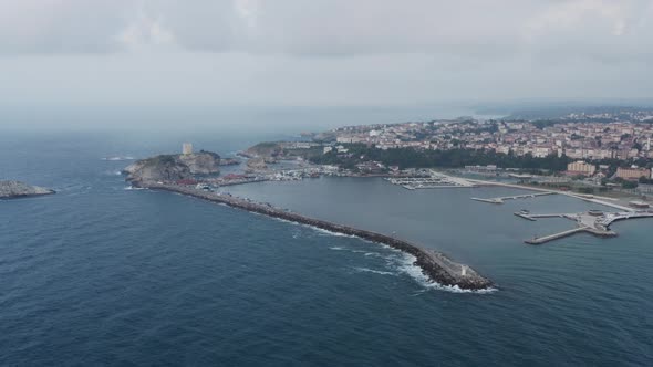 Sea And Marine Aerial View