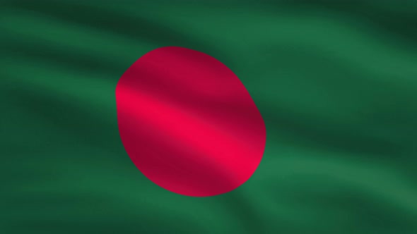 Bangladesh Windy Flag Background 4 K alt