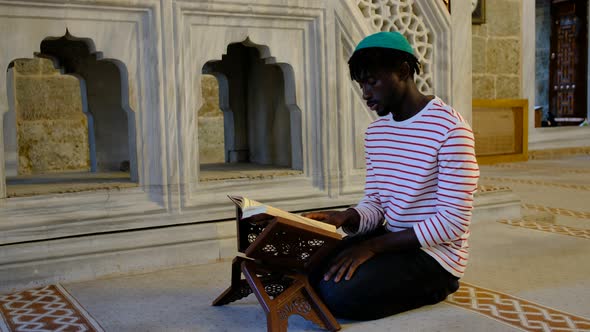 African Man Quran alt