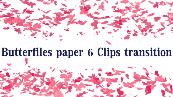 Butterfiles paper 6 clip transitions