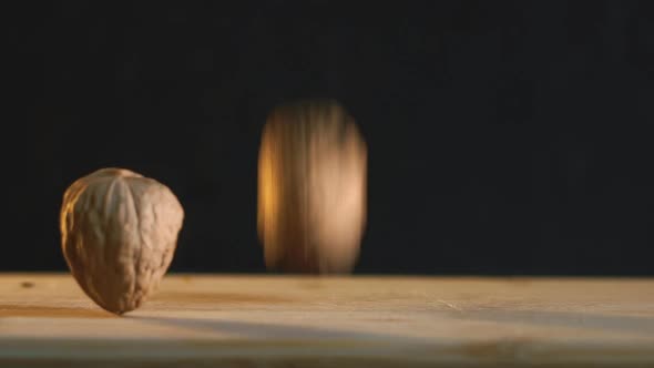 Dropping Whole Walnuts One By One