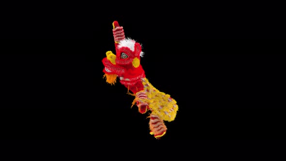 48 Chinese New Year Lion Dancing 4K alt