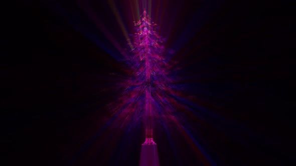 Digital Christmas Tree Hd