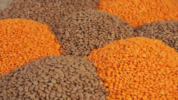 Red And Green Lentils