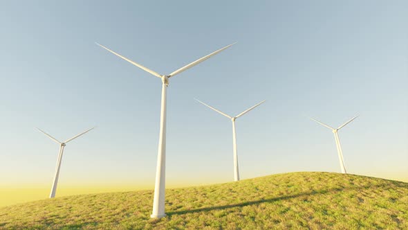 3d Wind Farms