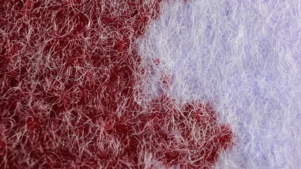 Dripping Ink on Fabric. alt