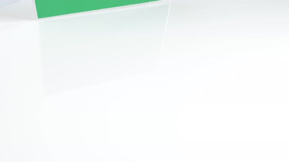 Green screen photo frame 4K UHD 3840X2160 pan footage - Photo frame green screen 4K UHD 2160p video alt