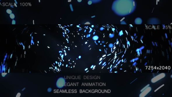 Winter Blue Particles alt