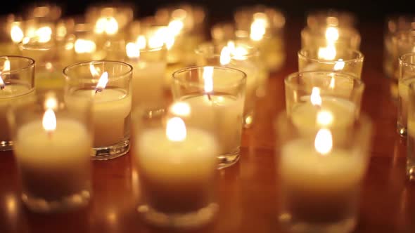 Votive Candles Background alt