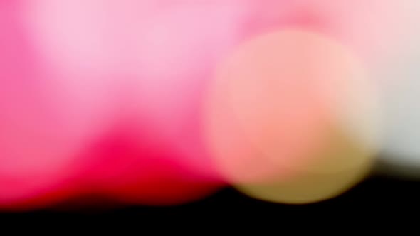 Multicolored Light Leaks  Footage on Black Background Stylizing Video Transitions Bokeh Effect alt