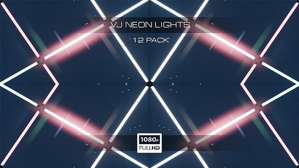 VJ Neon Lights - 12 Pack