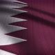 Qatar Flag Seamless Loop - VideoHive Item for Sale