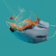 Medical Mask Being Disintegrated. - VideoHive Item for Sale