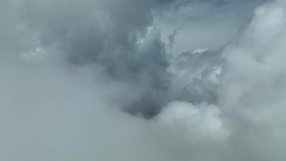 Texture clouds shooting on a drone 4 K alt
