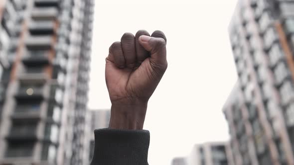 Raised First in Solidarity for Equality and Justice for All alt