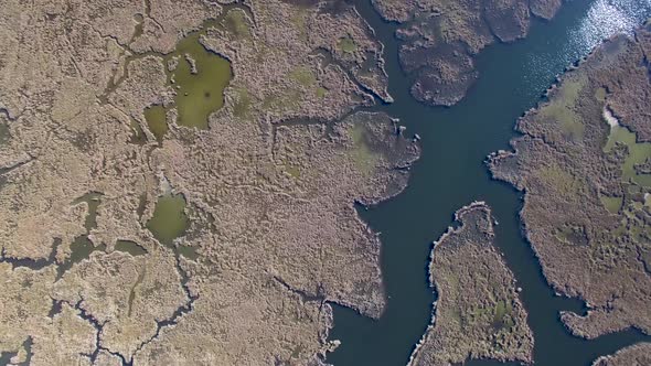 Dalyan Aerial View Landscape 
