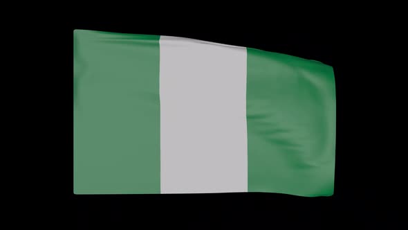 Nigerian Flag Alpha