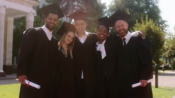 In a Perfect Sunny Day After the Graduation Group alt