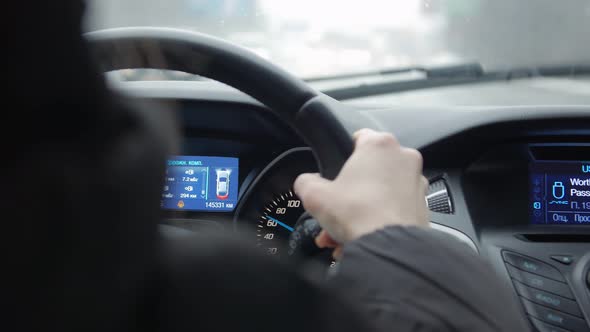 Turn Signal Of The Car alt