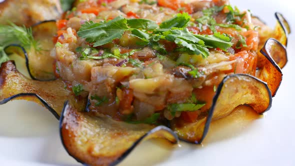 Eggplant and Fresh Vegetables Ratatouille