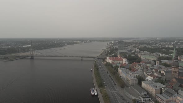 Riga old city, president castle alt