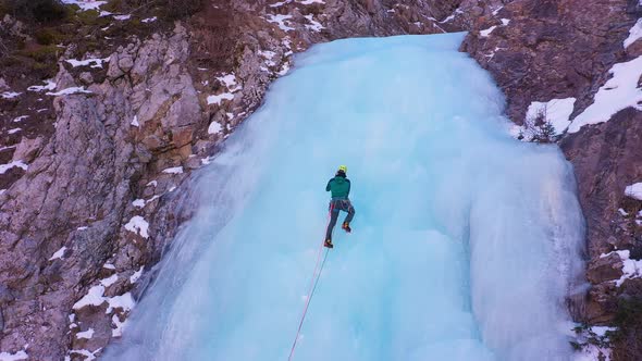 Man is Leading on Ice alt