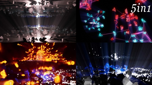 Fire Crash - VJ Loop Pack (5in1) alt