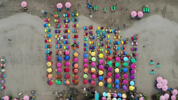 Kuta Beach in Bali, Indonesia