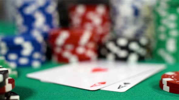 Two Aces And Poker Chips alt