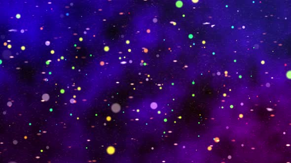 Motion background animation video particle 1