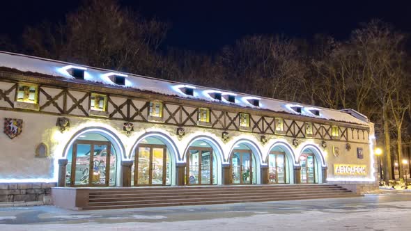 Gorky Central Park of Culture and Leisure in Kharkov Timelapse Hyperlapse Ukraine alt