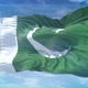 4K 3D Pakistan Flag 