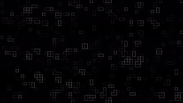 abstract dark background with black edges of a square grid