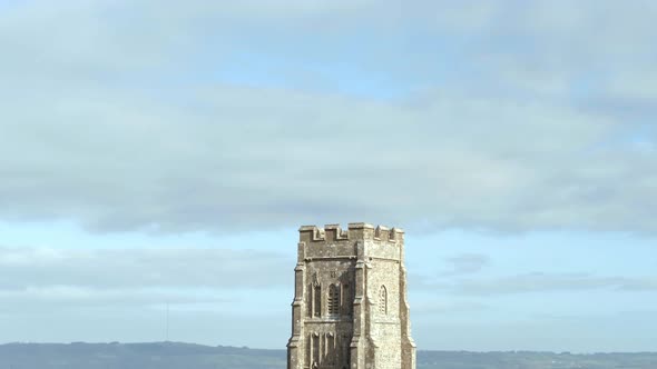 Glastonbury Tor Castle alt