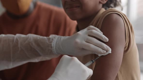 Vaccine Shot on Shoulder alt