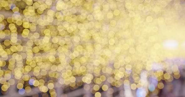 Blur golden shiny decoration in golden color  alt