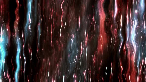 Festive Abstract Copper and Blue Light Streaks Luxury Lounge Background Loop