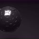 Black shiny sphere of hexagons - VideoHive Item for Sale