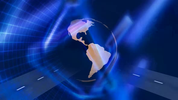 animated background digital tehnology concept. Motion graphic 4k resolution alt