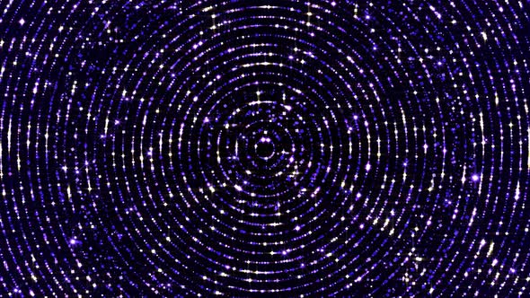 Blue Lines Circle Background 4K alt