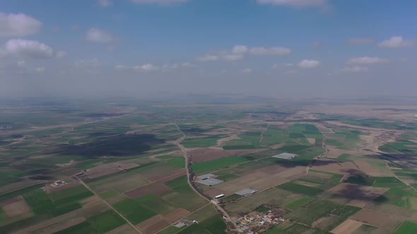 Farmland and countryside Dron HD video 2