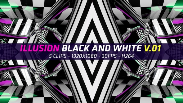 Illusion Black And White V.01 (5 in 1) alt