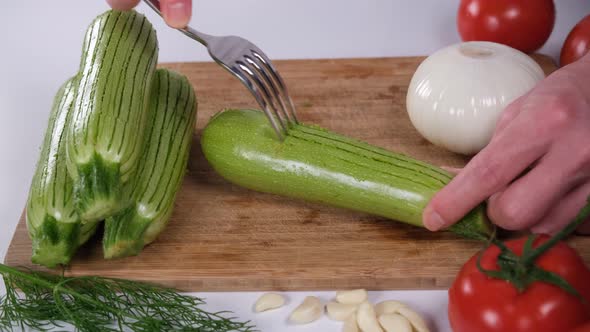Zucchini Meal Preparation alt