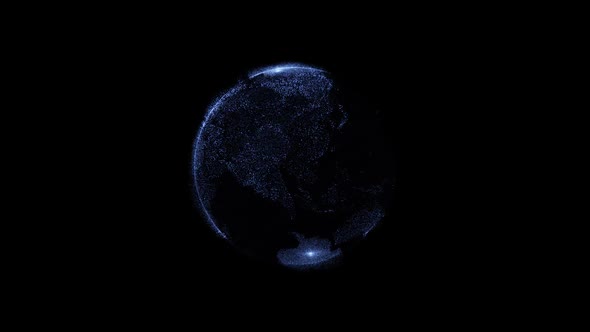 Abstract Blue Planet alt