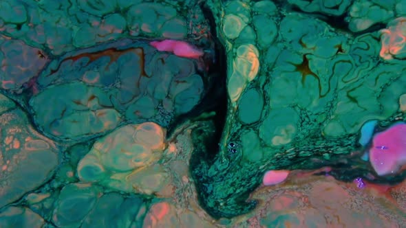 Abstract Swirling  And Spreading Colors  alt