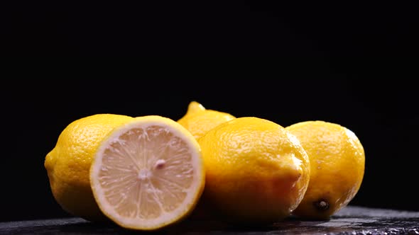 Lemons Spinning, Stock Footage | VideoHive